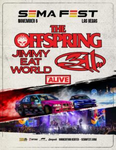 SEMA Fest 2026: The Offspring, 311 & Jimmy Eat World