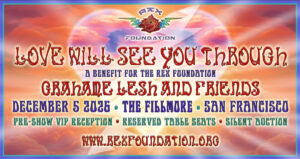 Grahame Lesh & Friends Lead 2026 Rex Foundation Benefit at The Fillmore