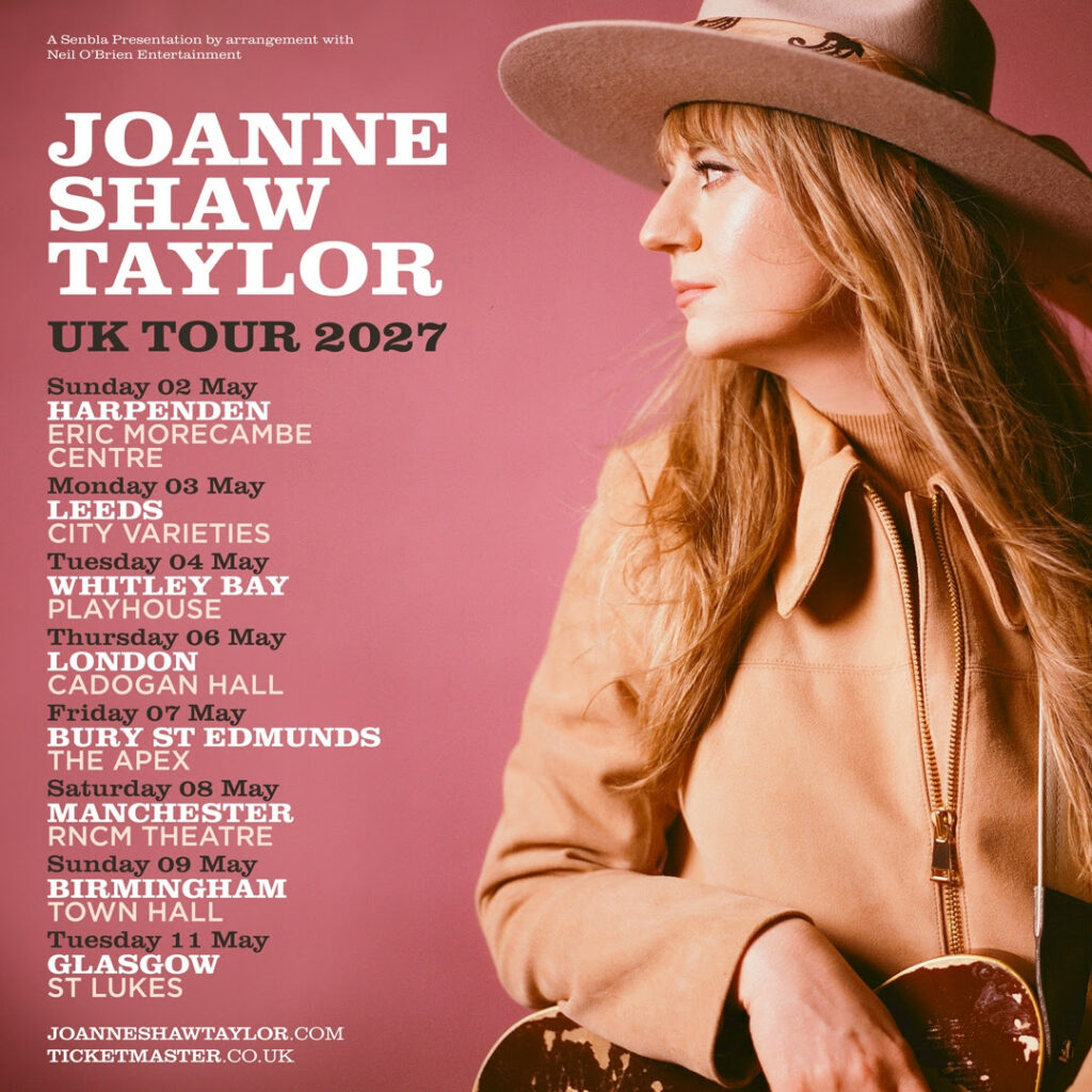 Joanne Shaw Taylor Announces May 2027 UK Tour