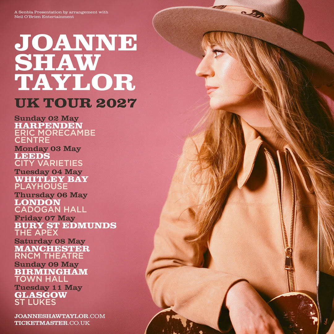 Joanne Shaw Taylor Announces May 2027 UK Tour