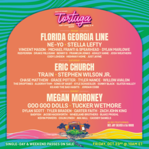 TORTUGA MUSIC FESTIVAL UNVEILS 2027 LINEUP