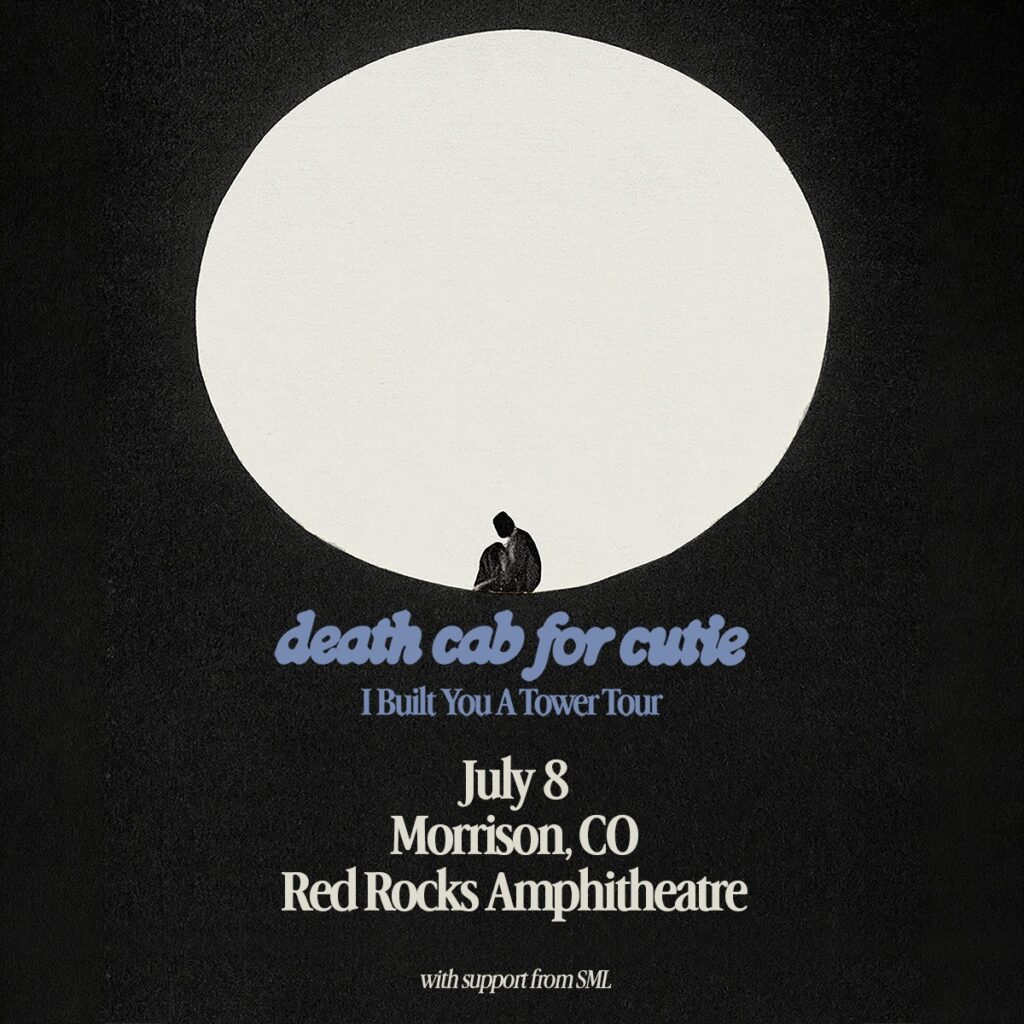 Death Cab for Cutie at Red Rocks July 8, 2027