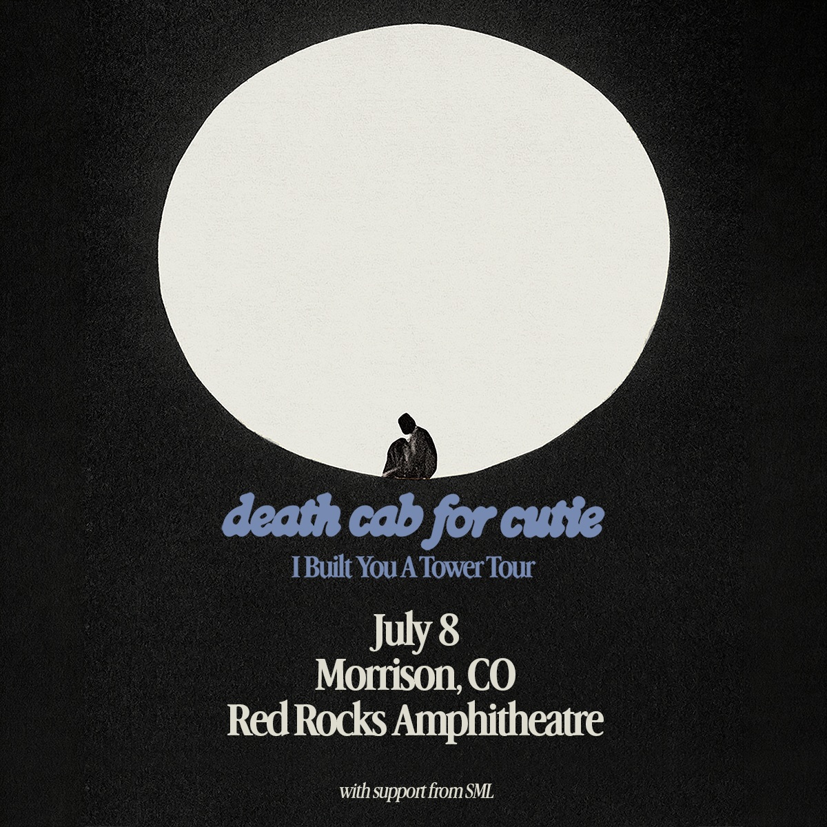 Death Cab for Cutie at Red Rocks July 8, 2027