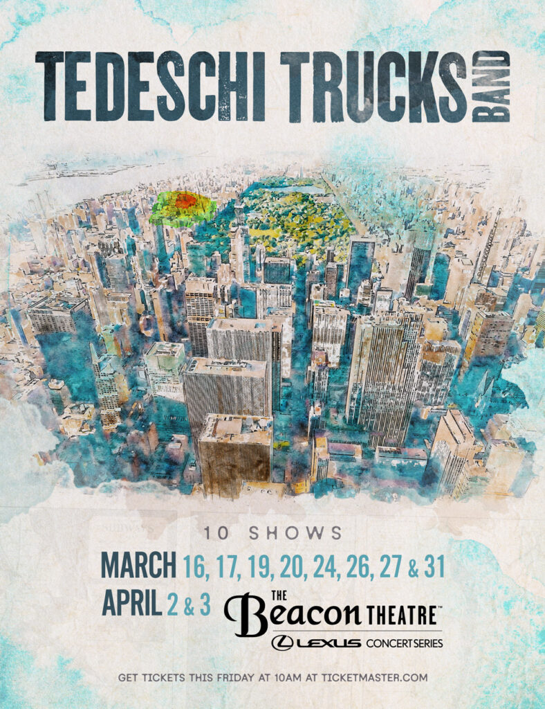 Tedeschi Trucks Band Announces 10-Night Beacon Theatre Run for Spring 2027