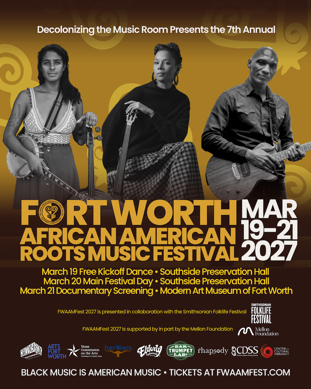 Fort Worth African American Roots Music Festival Reveals 2027 Lineup
