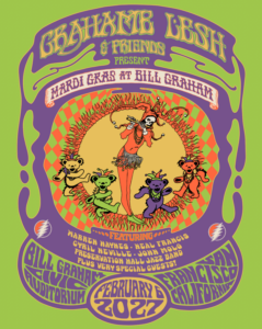 Grahame Lesh Announces Mardi Gras Show with Warren Haynes