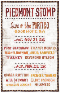 Piedmont Stomp Music Festival Debuts in Georgia November 21-22