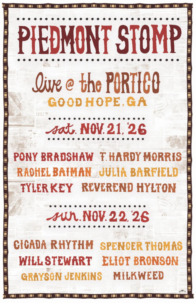 Piedmont Stomp Music Festival Debuts in Georgia November 21-22