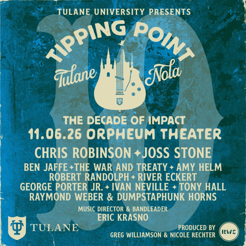 Chris Robinson, Joss Stone, Robert Randolph and More Join Tulane’s 10th Annual Tipping Point Concert