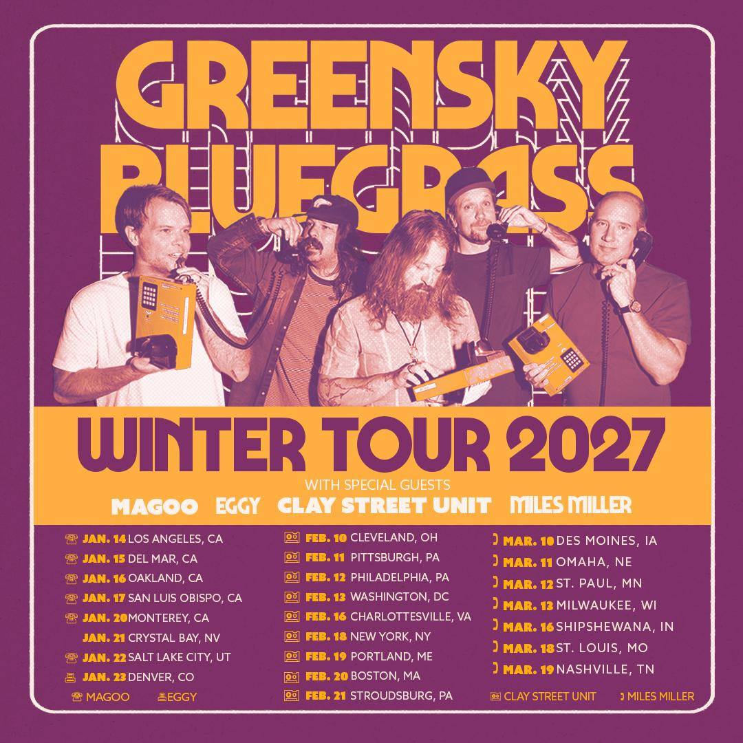 Greensky Bluegrass Announces Winter Tour 2027 Dates