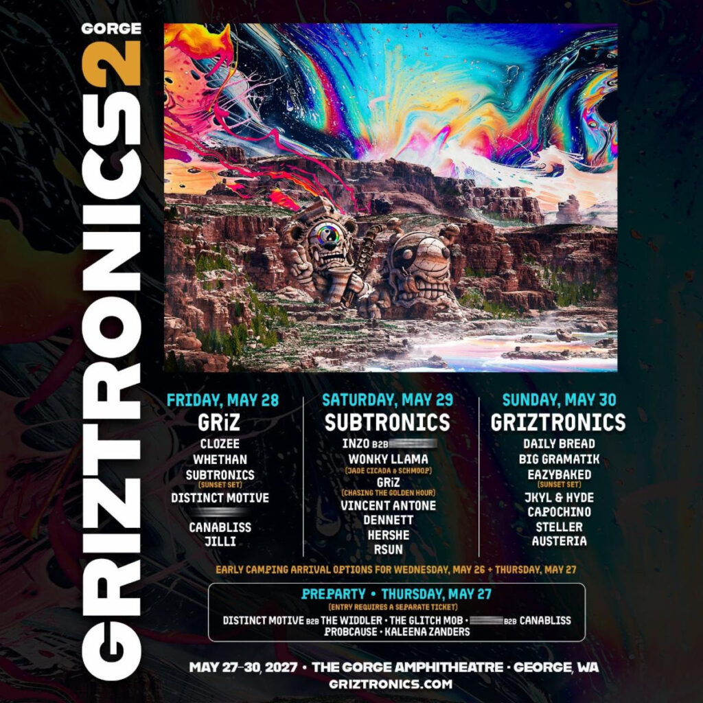 GRIZTRONICS GORGE 2 Expands to Four Days in 2027