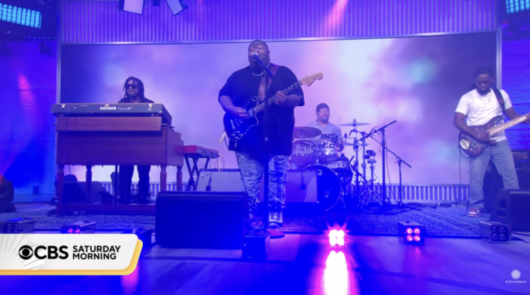 Christone “Kingfish” Ingram on CBS Saturday Morning