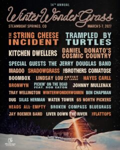 The String Cheese Incident Makes WinterWonderGrass Debut After 25 Years Away from Steamboat